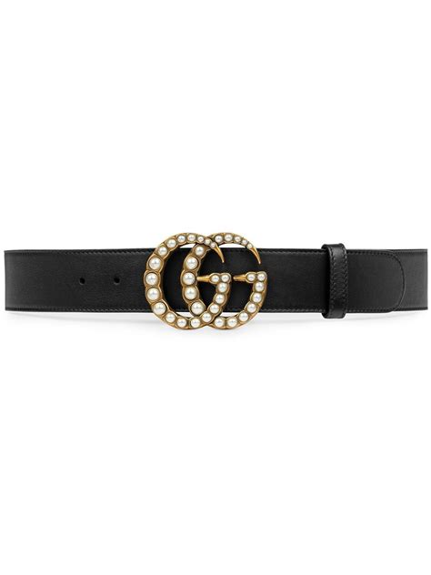 gucci pearl double g belt|farfetch Gucci Double G belt.